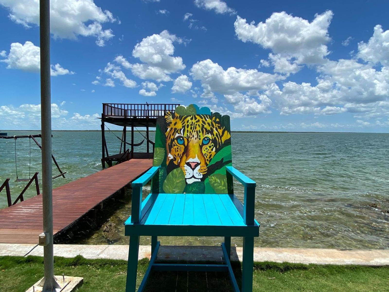 Coras Place Bacalar Lagoon Front Eksteriør billede